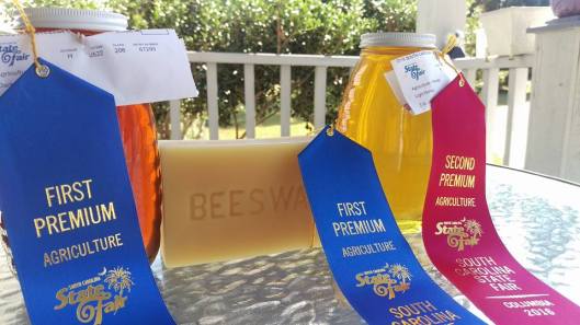 Wax and ribbons