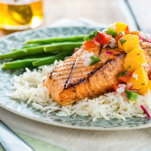 sweet-spicy-salmon-with-honeyed-mango-salsa